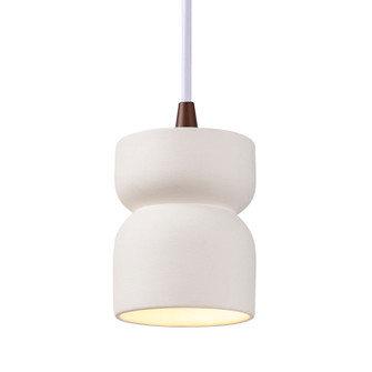 Radiance One Light Pendant in Bisque (102|CER-6500-BIS-DBRZ-WTCD)