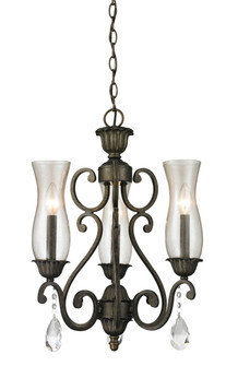 Melina Three Light Chandelier in Golden Bronze (224|720-3-GB)