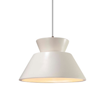 Radiance One Light Pendant in Matte White (102|CER-6420-MAT-DBRZ-WTCD)