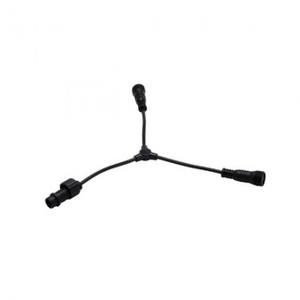 Invisiled Connector in Black (34|LED-TO24-Y-RGB)