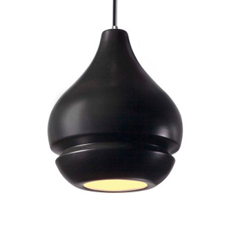 Radiance One Light Pendant in Carbon - Matte Black (102|CER-6400-CRB-CROM-BKCD)