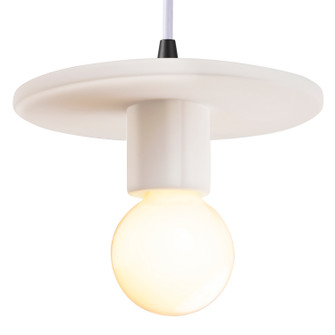 Radiance One Light Pendant in Matte White (102|CER-6320-MAT-MBLK-WTCD)