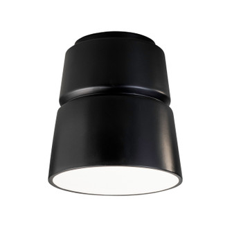 Radiance One Light Outdoor Flush-Mount in Carbon - Matte Black (102|CER-6150W-CRB)