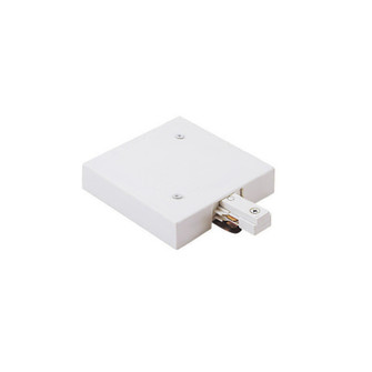 J Track 2-Circuit Drop Ceiling Live End Feed in White (34|J2-TBLE-WT)