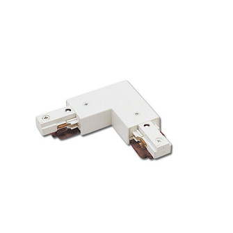 J Track Track Connector in White (34|J2-LLEFT-WT)