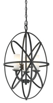 Aranya Three Light Chandelier in Bronze (224|6027-3S-BRZ)