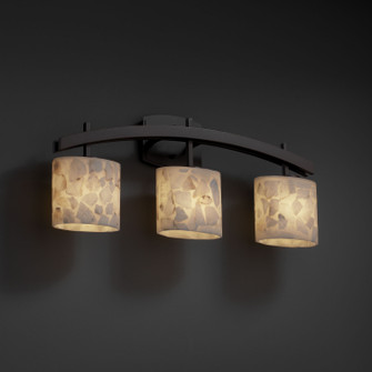Alabaster Rocks Three Light Bath Bar in Polished Chrome (102|ALR-8593-30-CROM)