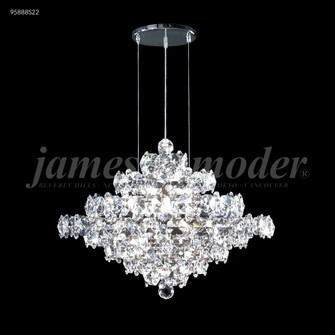 Continental Fashion 25 Light Chandelier in Silver (64|95888S22)