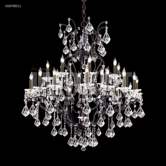 Cosenza 24 Light Chandelier in Burnt Sienna (64|40699BS11)