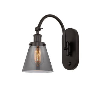 Franklin Restoration One Light Wall Sconce in Oil Rubbed Bronze (405|918-1W-OB-G63)