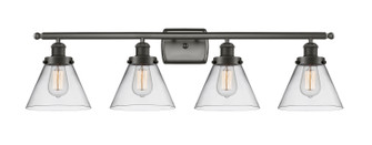 Ballston Urban Four Light Bath Vanity in Oil Rubbed Bronze (405|916-4W-OB-G42)