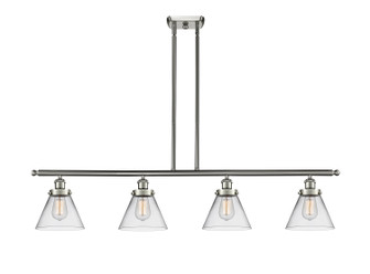 Ballston Urban Four Light Island Pendant in Brushed Satin Nickel (405|916-4I-SN-G42)