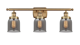 Ballston Urban LED Bath Vanity in Brushed Brass (405|916-3W-BB-G53-LED)