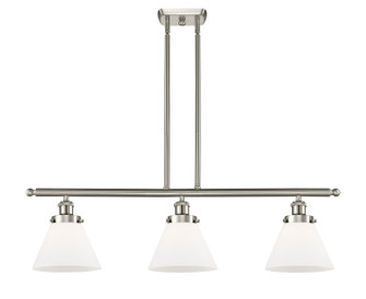 Ballston Urban LED Island Pendant in Brushed Satin Nickel (405|916-3I-SN-G41-LED)