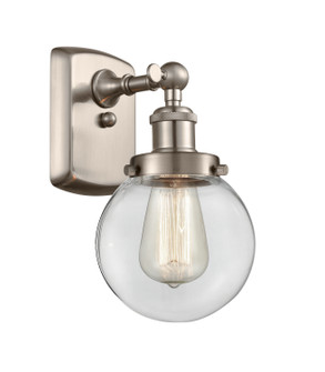 Ballston Urban One Light Wall Sconce in Brushed Satin Nickel (405|916-1W-SN-G202-6)