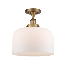 Ballston Urban LED Semi-Flush Mount in Brushed Brass (405|916-1C-BB-G71-L-LED)