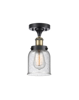 Ballston Urban One Light Semi-Flush Mount in Black Antique Brass (405|916-1C-BAB-G54)