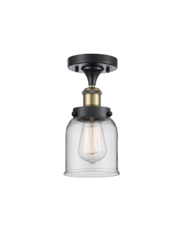 Ballston Urban One Light Semi-Flush Mount in Black Antique Brass (405|916-1C-BAB-G52)