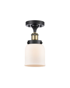 Ballston Urban One Light Semi-Flush Mount in Black Antique Brass (405|916-1C-BAB-G51)