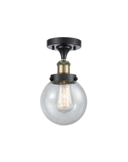 Ballston Urban LED Semi-Flush Mount in Black Antique Brass (405|916-1C-BAB-G204-6-LED)
