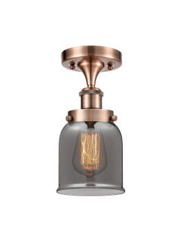 Ballston Urban One Light Semi-Flush Mount in Antique Copper (405|916-1C-AC-G53)
