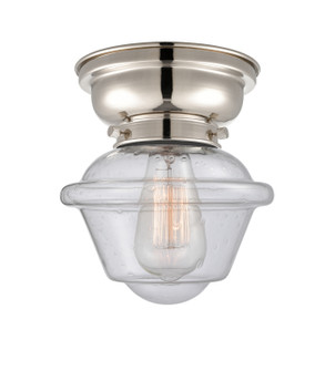 Franklin Restoration One Light Flush Mount in Polished Nickel (405|623-1F-PN-G534)