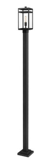 Nuri One Light Outdoor Post Mounted Fixture in Black (224|596PHMS-536P-BK)