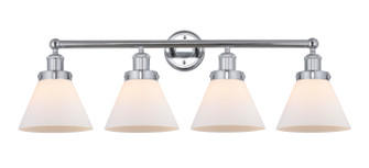 Edison Four Light Bath Vanity in Polished Chrome (405|616-4W-PC-G41)