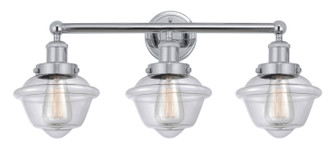 Edison Three Light Bath Vanity in Polished Chrome (405|616-3W-PC-G532)