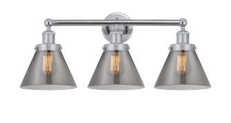 Edison Three Light Bath Vanity in Polished Chrome (405|616-3W-PC-G43)