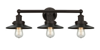 Franklin Restoration Three Light Bath Vanity in Oil Rubbed Bronze (405|616-3W-OB-M5-OB)