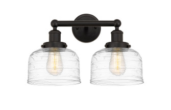 Edison Two Light Bath Vanity in Oil Rubbed Bronze (405|616-2W-OB-G713)