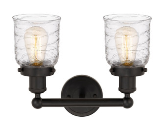 Edison Two Light Bath Vanity in Oil Rubbed Bronze (405|616-2W-OB-G513)