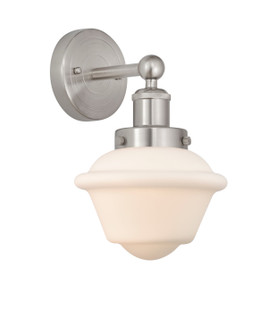 Edison One Light Wall Sconce in Brushed Satin Nickel (405|616-1W-SN-G531)