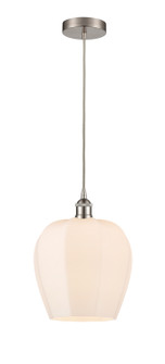 Edison LED Mini Pendant in Brushed Satin Nickel (405|616-1P-SN-G461-12-LED)