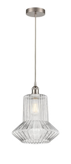 Edison LED Pendant in Brushed Satin Nickel (405|616-1P-SN-G212)