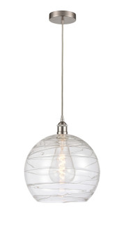 Edison LED Pendant in Brushed Satin Nickel (405|616-1P-SN-G1213-14-LED)