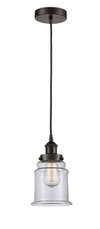 Edison LED Mini Pendant in Oil Rubbed Bronze (405|616-1PH-OB-G182-LED)