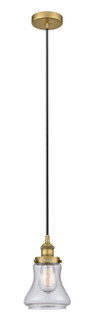 Edison LED Mini Pendant in Brushed Brass (405|616-1PH-BB-G194-LED)