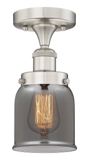 Edison One Light Semi-Flush Mount in Brushed Satin Nickel (405|616-1F-SN-G53)