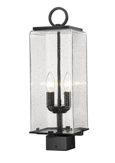 Sana Two Light Outdoor Post Mount Fixture in Black (224|592PHMS-BK)