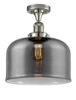 Franklin Restoration One Light Semi-Flush Mount in Polished Nickel (405|517-1CH-PN-G73-L)