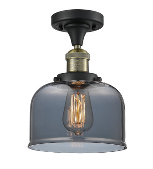 Franklin Restoration One Light Semi-Flush Mount in Black Antique Brass (405|517-1CH-BAB-G73)