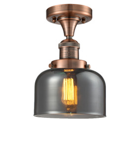 Franklin Restoration One Light Semi-Flush Mount in Antique Copper (405|517-1CH-AC-G73)