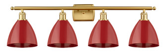Ballston Four Light Bath Vanity in Satin Gold (405|516-4W-SG-MBD-75-RD)