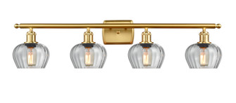 Ballston Four Light Bath Vanity in Satin Gold (405|516-4W-SG-G92)