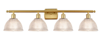 Ballston Four Light Bath Vanity in Satin Gold (405|516-4W-SG-G422)