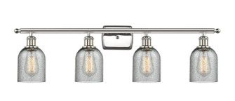 Ballston Four Light Bath Vanity in Polished Nickel (405|516-4W-PN-G257)