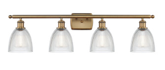 Ballston LED Bath Vanity in Brushed Brass (405|516-4W-BB-G382-LED)