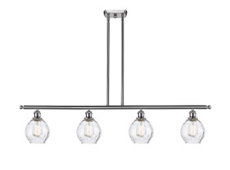 Ballston Four Light Island Pendant in Brushed Satin Nickel (405|516-4I-SN-G362)
